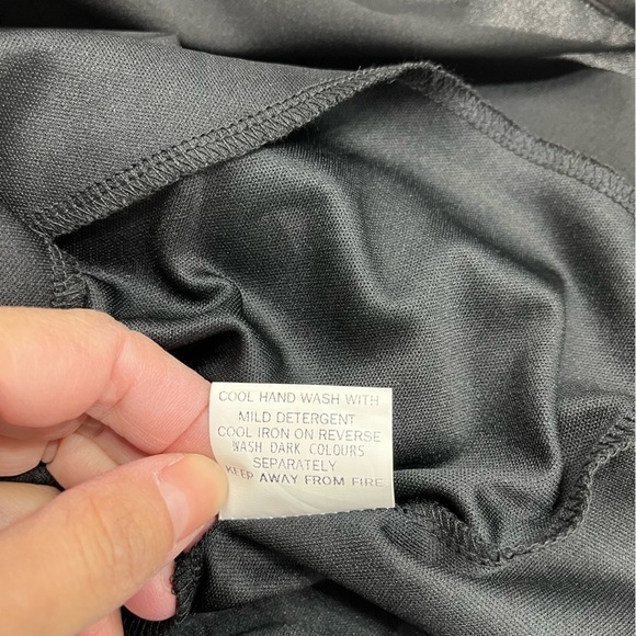 Tobi maxi backless dress black size M - Picture 8 of 9